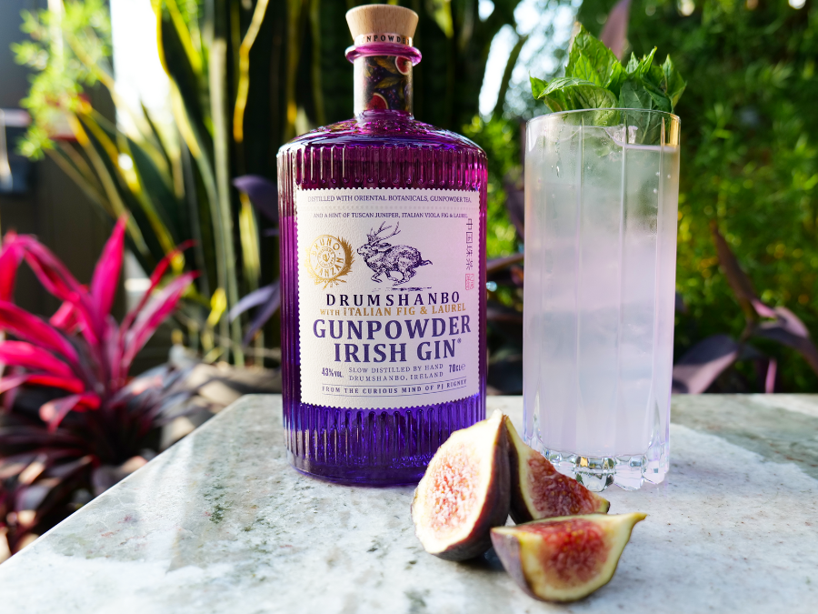 Drumshanbo Gunpowder Gin bottle