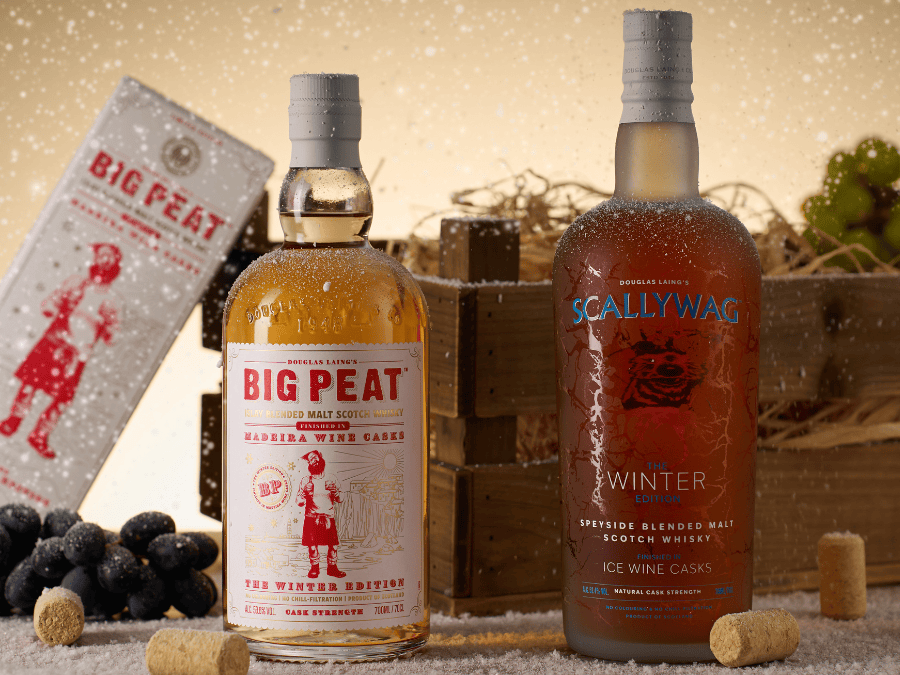 Big Peat and Scallywag Winter 2025 bottled