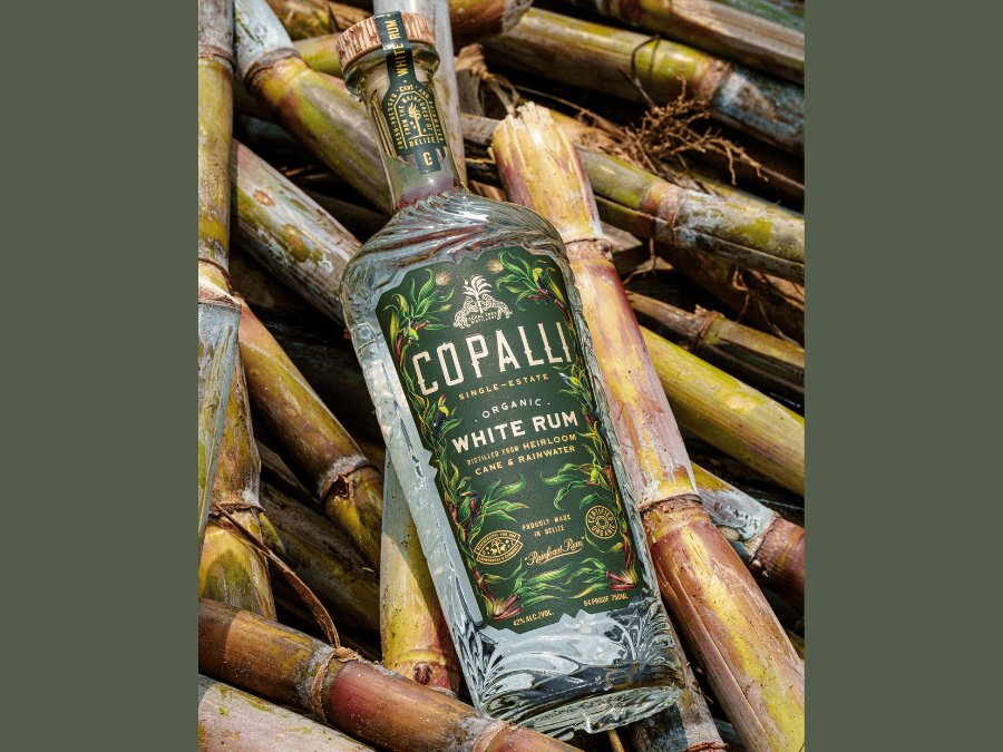 Copalli White Rum bottle