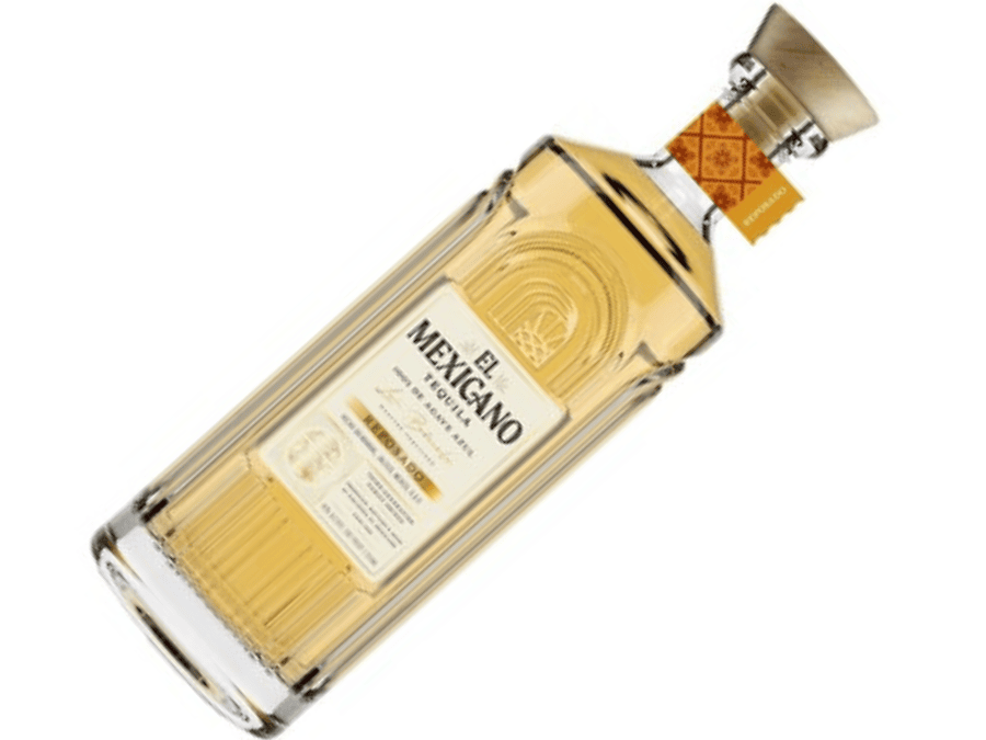 Tequila El Mexicano reposado bottle
