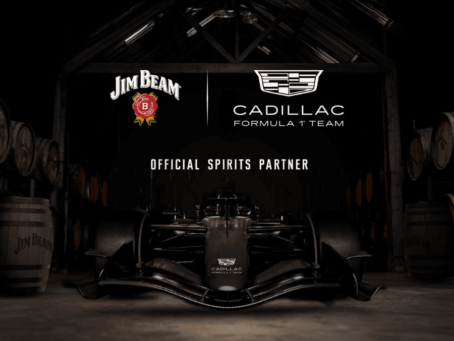 Jim Beam and Cadillac logos