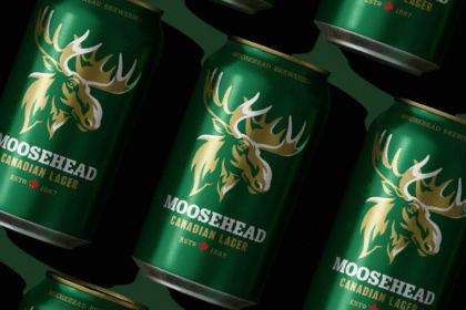 Moosehead lager cans
