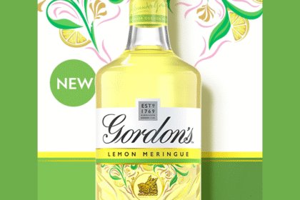 Gordon's Lemon Meringue gin bottle