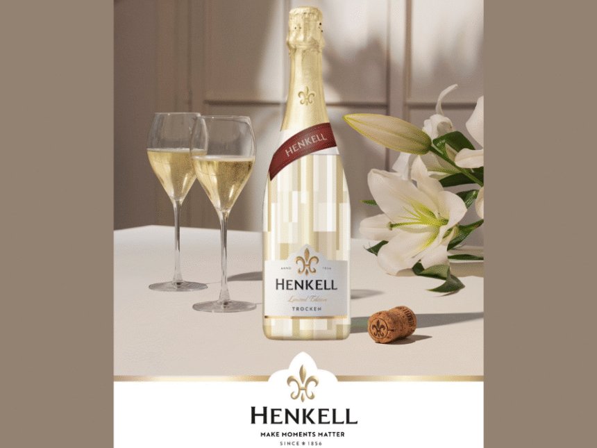 Henkell Chandelier bottle