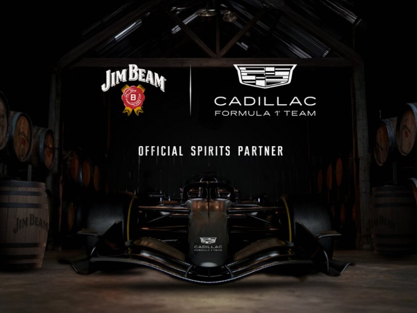 Jim Beam and Cadillac logos