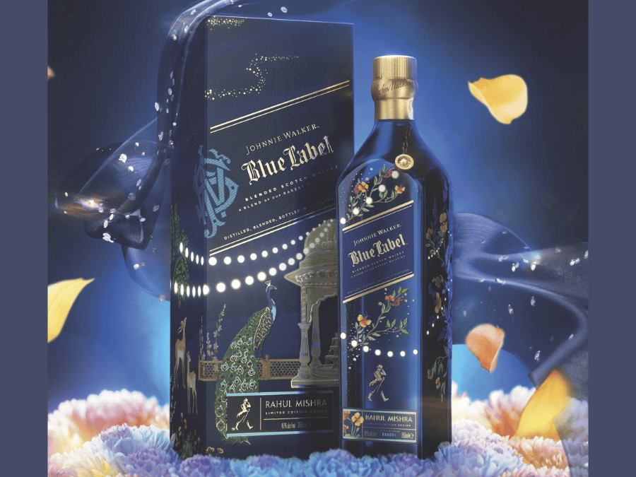 Johnnie Walker Rahul Mishra Limited Edition Blue Label