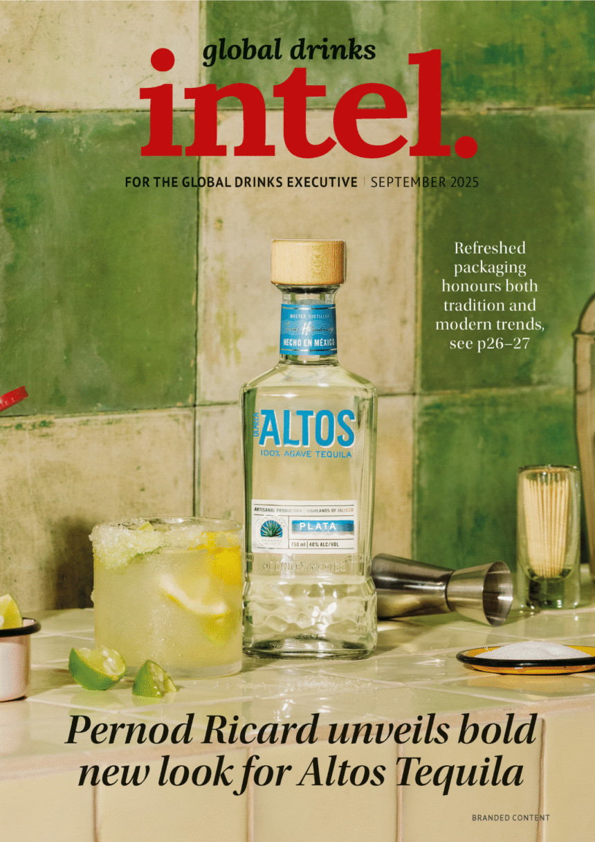 Global Drinks Intel magazine cover - September 25