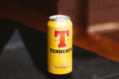 Tennent's lager can