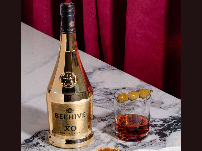 Beehive XO Gold bottle