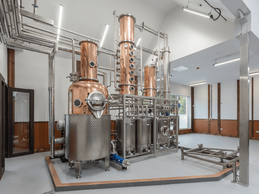 Ben Lomond Gin Distillery interior