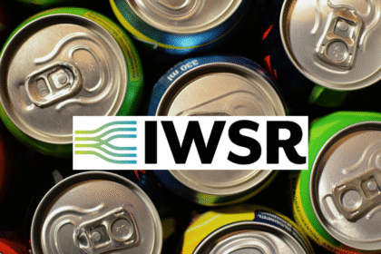 Cans backdrop to IWSR logo