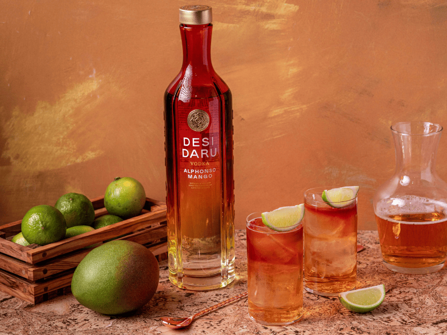 Desi Daru Alphonso Mango bottle