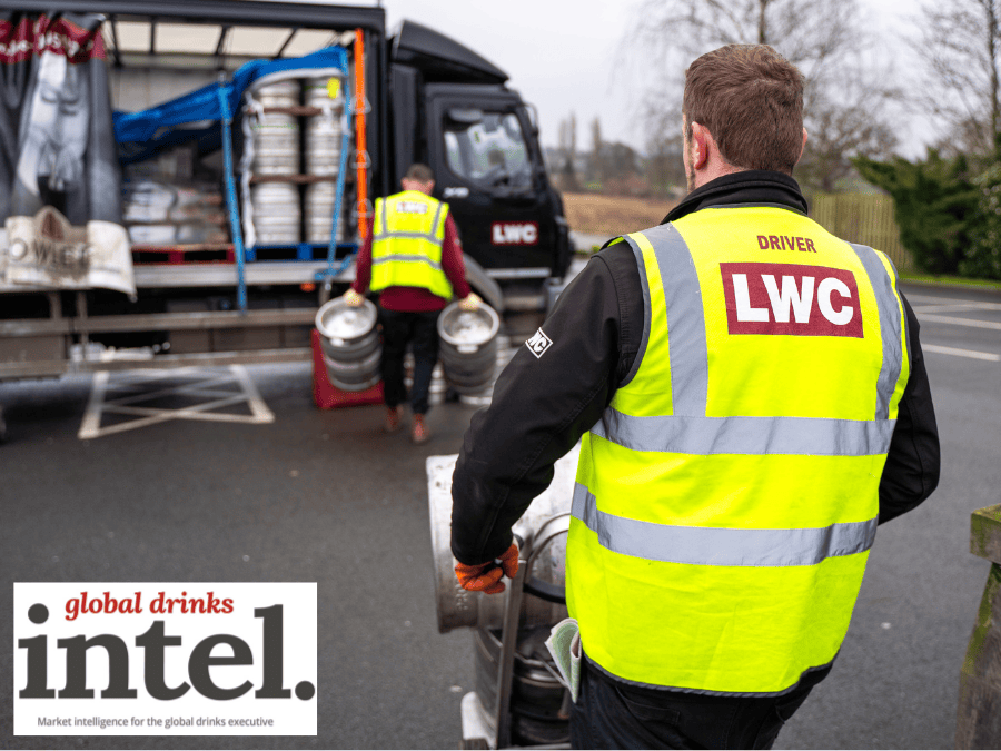 Staff wearing LWC-branded hi-vis tabards