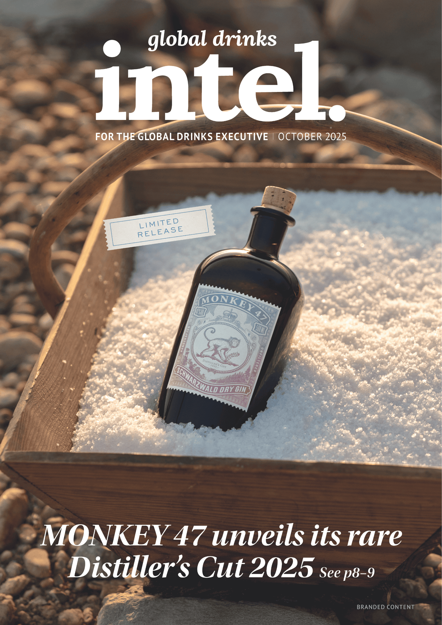 Global Drinks Intel magazine cover - October 25