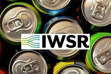 Cans backdrop to IWSR logo