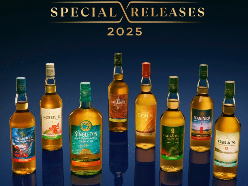 Diageo Special Releases 2025 bottles