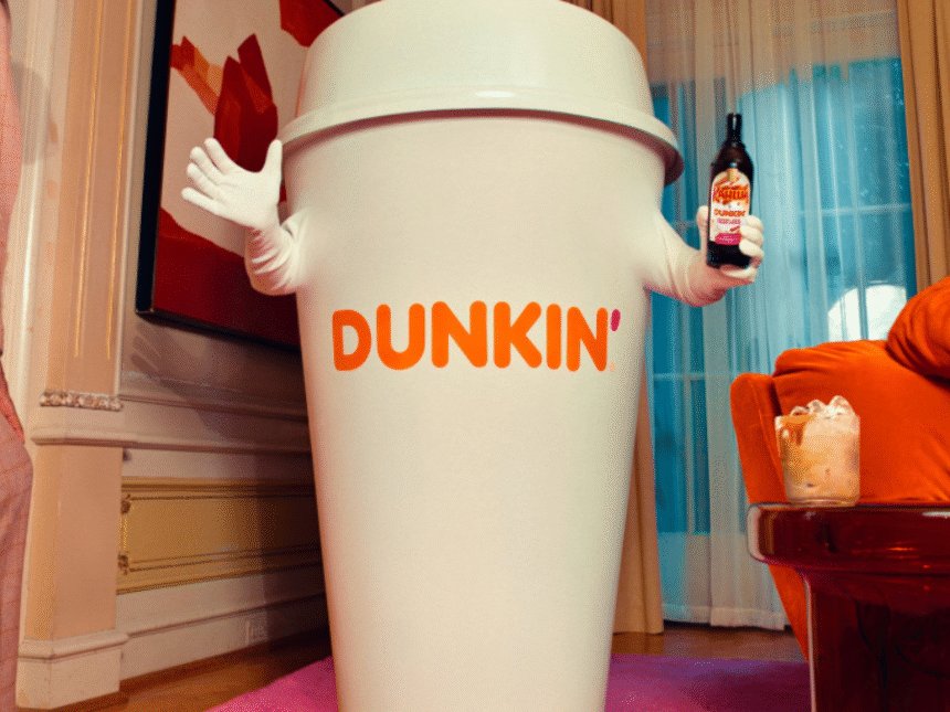 Dunkin coffee cup