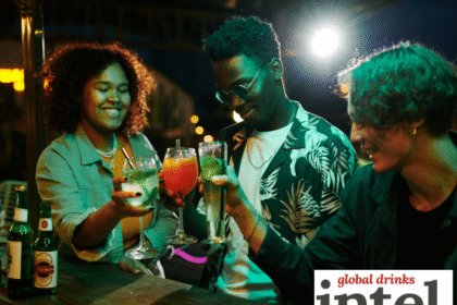 Three younger LDA drinkers in a bar