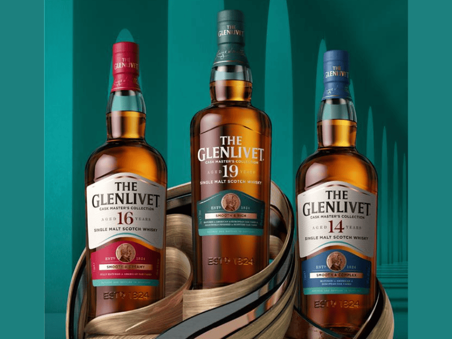 Glenlivet Cask Master's Collection three expressions