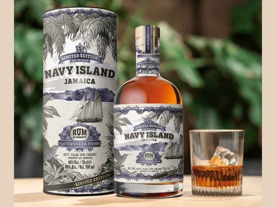Navy Island bottle and box