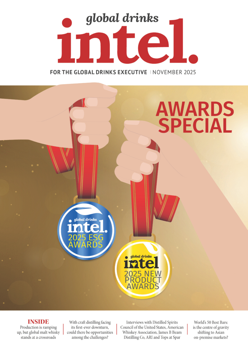 Global Drinks Intel magazine cover - November 25