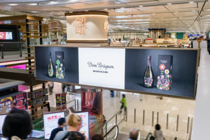 Dom Perignon activation in Hong Kong airport