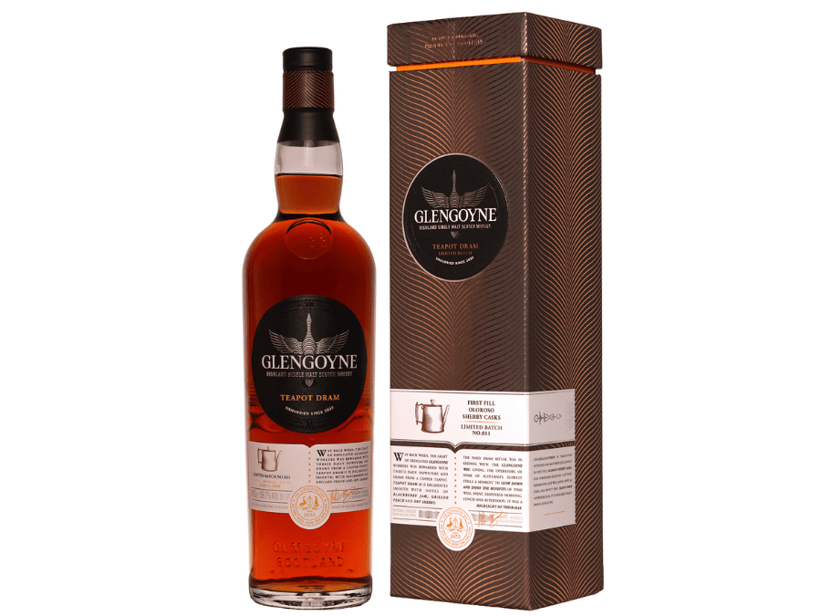 Glengoyne Teapot Dram Batch No 011 bottle and box