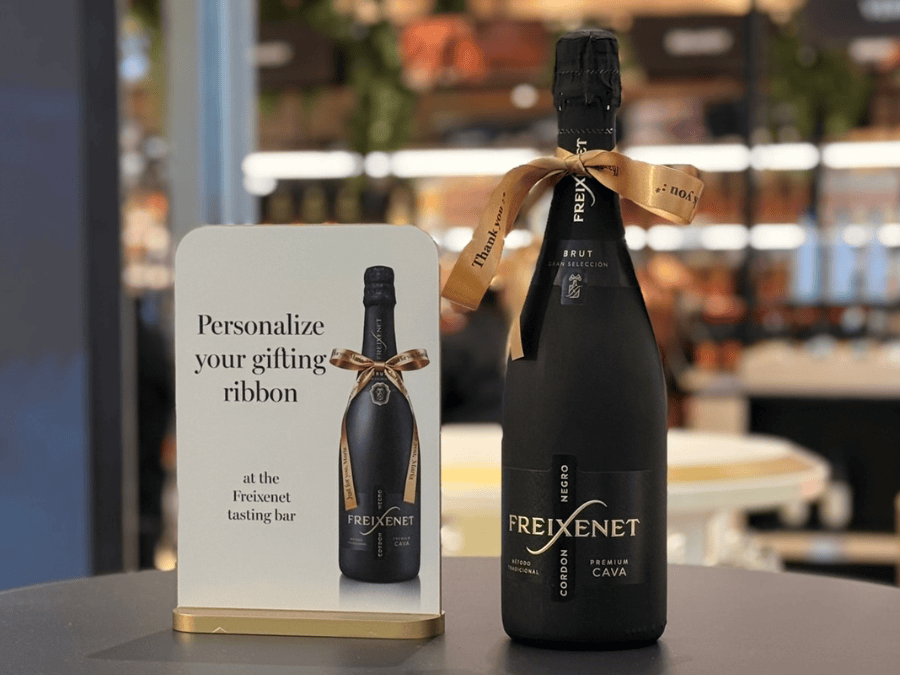 Henkell Freixenet personalised bottle