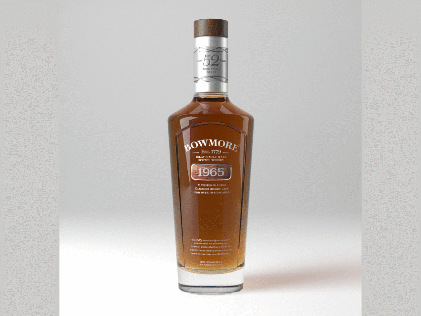 Bowmore 1965 bottle