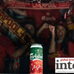 Carlsberg Liverpool FC-branded can