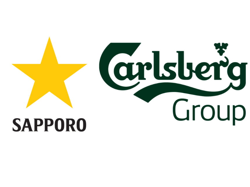 Carlsberg Sapporo logos