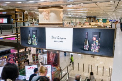 Dom Perignon activation in Hong Kong airport