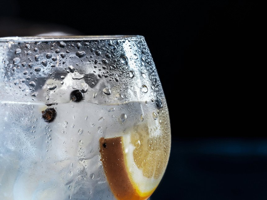 Gin and tonic serve