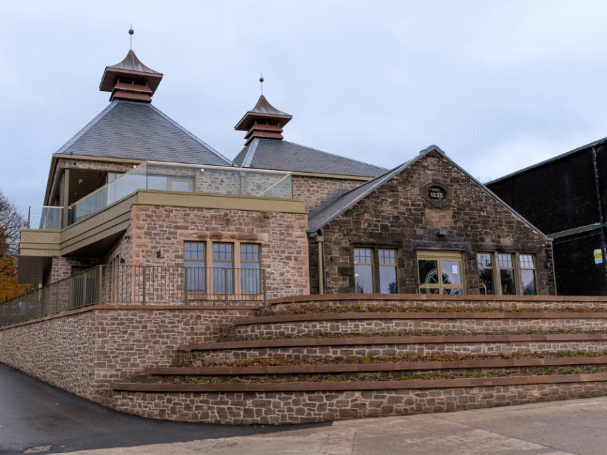 Glencadam visitor centre exterior
