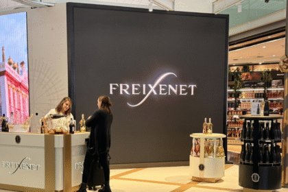 Henkell Freixenet activation Barcelona airport