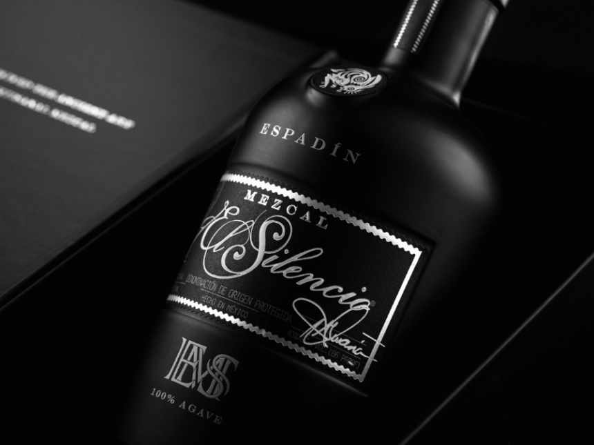Mezcal El Silencio bottle