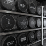 Irish whiskey barrels