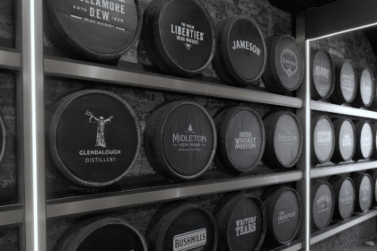 Irish whiskey barrels