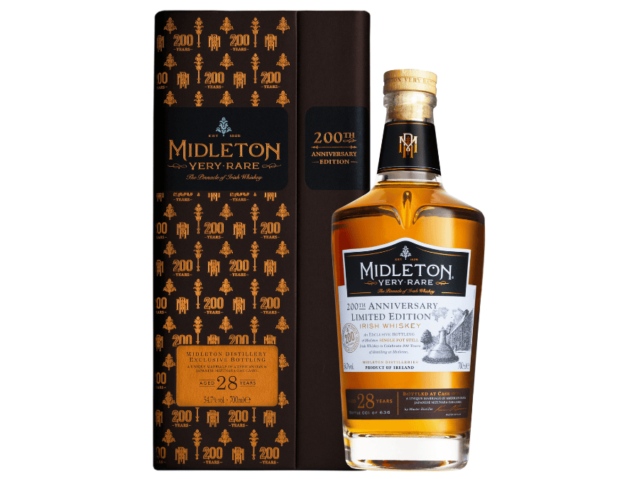 Midleton Very Rare 200th Anniversary Edition bottle and box