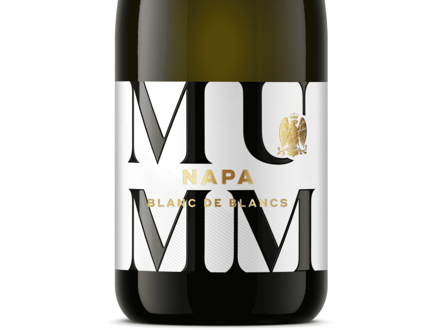 Mumm Terroirs Sparkling Napa Blanc de Blancs bottle