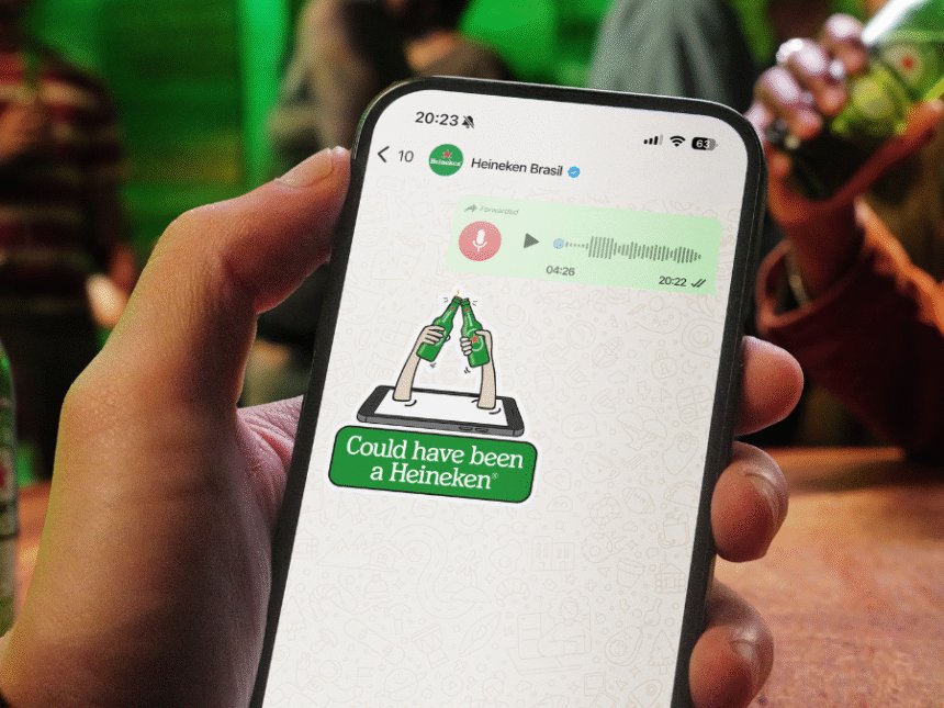Heineken Whatsapp message