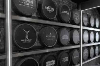 Irish whiskey barrels