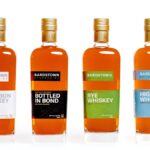 A line-up of Bardstown Bourbon Co's new packaging
