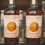 Fielden English whisky bottles
