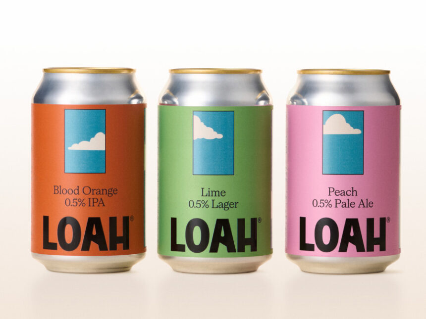 Loah alcohol-free beer, three variants
