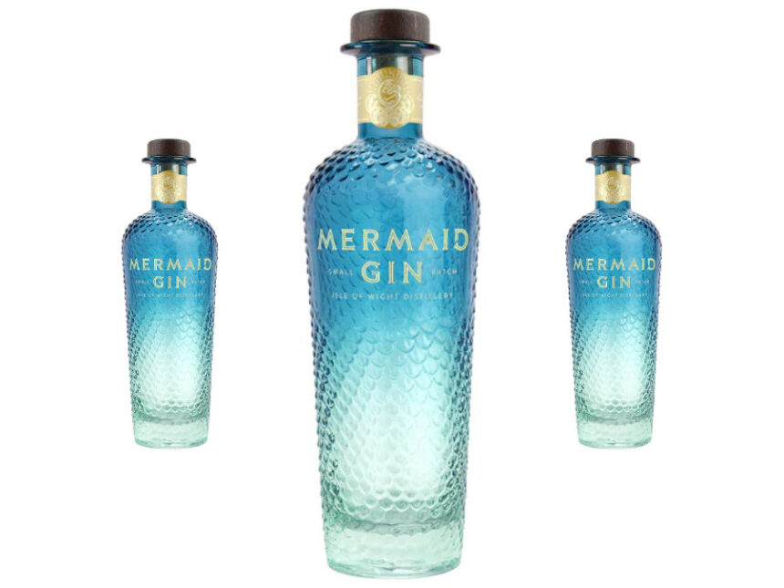 Mermaid Gin bottles
