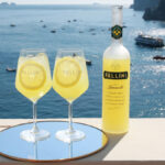 Pallini Limoncello bottle with two serves
