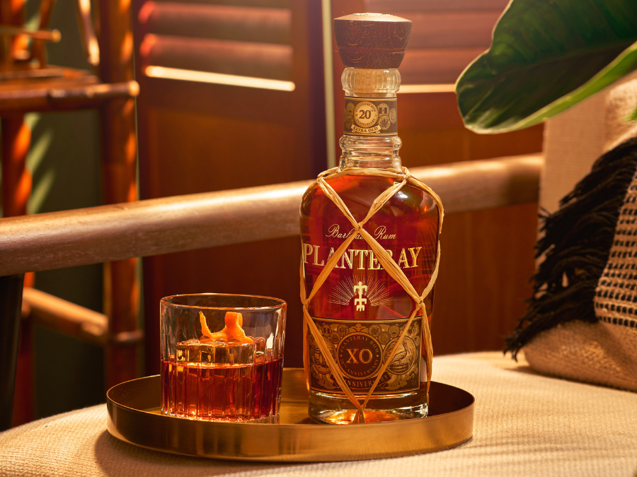 Planteray XO Rum - 20th Anniversary bottle with two serves