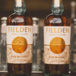 Fielden English whisky bottles