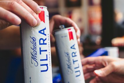 Michelob Ultra cans